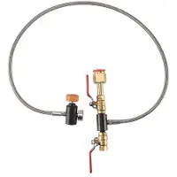 Tlily G1/2 CO2 Cylinder Refill Adapter Hose, CO2 Refill Station Connector Kit for Filling Soda Maker for Tank