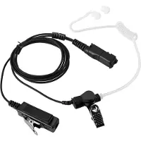 TAUOH Radiopuhelimen ilmaakustinen PPT-kuulokemikrofoni Xir P6600 P6620 XPR3300 XPR3500 MTP3250:lle