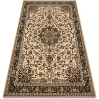 Rugsx Alfombra de lana POLONIA KORDOBA color sepia 170x235 cm