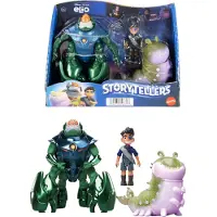 Mattel Disneyn ja Pixar Elion toimintafiguurit Storyteller 3 Pack Elio Ambassador Grigon and Glordon -hahmot 4 tuuman elokuvalelut