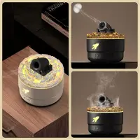Jojomino 2kpl Mini Cannon ilmankostuttimen aromidiffuusori, jossa 2 tilaa 7 väriä LED Timesr ja säädettävät asetukset torni B