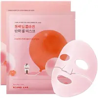 Round Lab Camellia Collagen Mask Nettopaino 34 g/1.19 fl oz 4 kpl 30 min hydrogeelinaamio Nopea kosteutus Kiinteytt v ja ihohuokosia supistava H