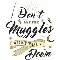 RoomMates Sisustustarrat Harry Potter Muggles