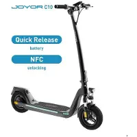 JOYOR C10 taitettava sähkóscooter 10 tuumaa, moottori 500 W, akku 48 V 10,4 Ah