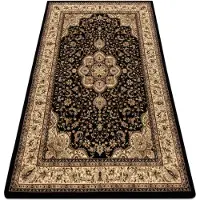 Rugsx Alfombra ROYAL AGY modelo 0521 negro 250x350 cm