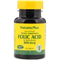 NaturesPlus Foolihappo 800 mcg - 90 tablettia