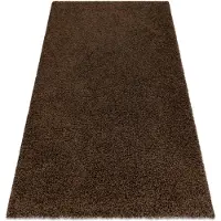 Rugsx Alfombra SOFFI shaggy 5cm marrón 120x170 cm