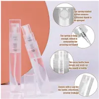 Typecat 180PCS 5Ml Spray Bottle, Clear Plastic Spray Bottle Empty, Fine Mist Refillable Perfume Bottle