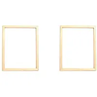 Typecat 2 Pcs 40X30cm Wooden Frame DIY Picture Frames Art Suitable for Home Decor Painting Digital Diamond Drawing Paintings
