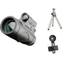 TAUOH 12x50 monokulaarit BAK4 Prism kannettava HD monokulaarisetti