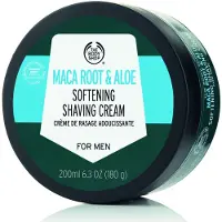 The Body Shop - Maca Root &amp; Aloe Pehmentävä parranajovoide miehille (200 ml)