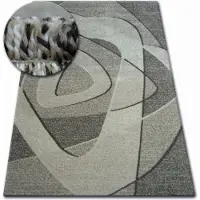 Rugsx Alfombra SHADOW 8594 marrón/beige claro 120x170 cm