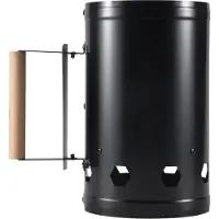 Spactz Grillityökalut Charcoal Ignition Barrels Bamboo Chimney