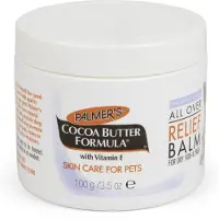 Palmer's for Pets Kaakaovoita tuoksuton Paw Pad & Nose Balm koirille - Koiran ihoa rauhoittaa Balm Koiran tassubalsami kuivalle iholle ja pehmusteill