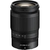 Nikon Z 24-200mm 4.0-6.3 VR | musta