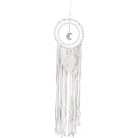 Typecat Dream Macrame Dream Catcher, iso Boho seinäripustin, lastenhuoneen sisustus lahja lapsille makuuhuoneen kodin sisustukseen