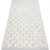 Rugsx Alfombra SANTO sisal 58500 Triangulos, geométrica beige 120x170 cm