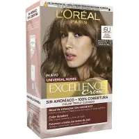 L'Oréal Tehdasvärjäys EXCELLENCE NUDES #6u-tummanvaalea 5 u