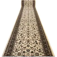 Rugsx Alfombra de pasillo HEAT-SET ROYAL ADR 1745 color caramelo 100 cm 100x610 cm