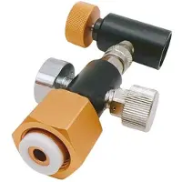 Zandona Co2 Filling Station Refill Adapter for Charging Sodastrem Fizzi Spirit Source Gas Cylinder(TR21-4 Thread )W21.8-14
