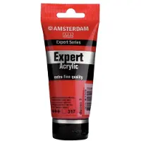 Amsterdam Akrüyliväri - Royal - AMSTERDAM EXPERT - 75ml - Läpinäkyvä Keskiverto Punainen - Sarja 3