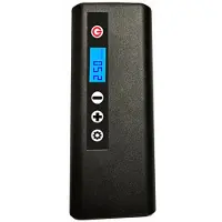 MaxPower (Musta) 3 in 1 150 PSI Pyörän ilmapumppu Sähköinen renkaan täyttölaite USB ladattava kannettava LED taskulamppu