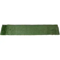 Jojomino Ruohosta tehty pöytäliina 30 x 183 cm, vihreä keinotekoinen pöytäkoriste häihin, syntymäpäiville, juhla-aterioille ja vauvakutsuille
