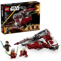 LEGO Star Wars: The Clone Wars Ahsokan jedih vitt j avaruusaluksen rakennuslelu - Lasten Star Wars -lelu pojille ja tyt ille 8+ - Lahjaidea synty