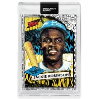 Topps MLB PROJEKT 2020 -kortti 140 1952 Jackie Robinson, tekij Tyson Beck