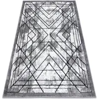 Rugsx Matto Moderni Cozy Tico Geometrinen - harmaa