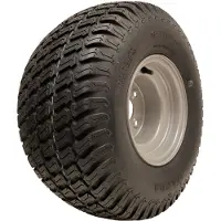 Parnells 18x9,50-8 4-kerroksinen nurmiruohonleikkurin buginen kärryrengas 4-nastaisella vanteella 100 mm PCD