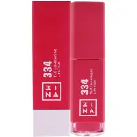 3INA Pitk kestoinen huulipuna - 334 Bright Pink :lta naisille - 0,20 oz:n huulipuna