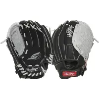 Rawlings | SURE CATCH T-Ball ja nuorten baseball-r pyl | Oikeak tinen | 26,5 cm | Musta/Harmaa