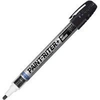 MARKAL 96933 Paint-Riter mrkpintainen nesteminen maalimerkki Monipuolinen pintayhteensopivuus Lihavoitu merkin koko 1,8" musta