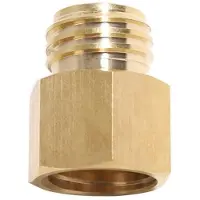 Zandona Soda CO2 Gas Converter Adapter for Tr21-4 Female to Tr21-3 Male Thread Quooker Tank Output Copper