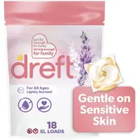 Dreft pyykinpesuaine XL Pacs Light Scent Lavender 18 Count