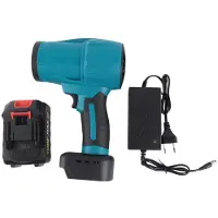 Tlily Brushless High-Power Fan Hair Dryer Portable Blower Snow Blower Leaf Blower Infinite-Speed Electric Tool with Battery EU