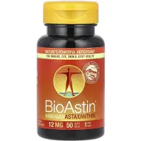 Nutrex Hawaii , BioAstin, Havaijilainen Astaksantiini, 12 mg, 50 Pehmolevyä