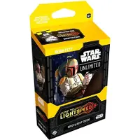 Fantasy Flight Games : Unlimited TCG Jump Lightspeed Boba Fett Spotlight Deckiin Pelivalmis 50 kortin pakka eksklusiivisilla korteilla! Ikδrajat 12+ 2+ pelaaja