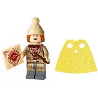 LEGO Harry Potter -sarja 2: George Weasley Maraudersin kartan ja eritt in lyhyen keltaisen viitan kanssa (71028)