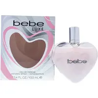 Bebe Luxe Eau de Parfum -tuoksusuihke naisille - pitk kestoinen kukkaistuoksu - mangon, ruusun, jasmiinin, pionin ja vaniljan tuoksu naisille - 3