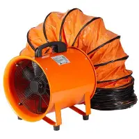 DUOKU Kannettava Tuuletin - - BT-SHT16A-U(D)10 - 900W - 5175 CFM - 2 Nopeutta