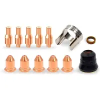 Jojomino Plasmaleikkauskulutusosat 56576 Kärki 56811 Elektrodi 56255 Sopii Harbor Freight Titanium 45A -leikkuriin 13 kpl