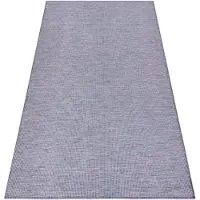 Rugsx Alfombra sisal PATIO 2778 Tejido plano azul / rosado / beige 78x150 cm