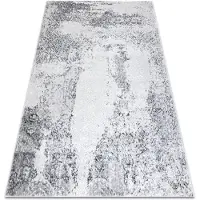 Rugsx Alfombra MEFE moderna 8731 Vintage - Structural dos niveles de vellón gris 180x270 cm