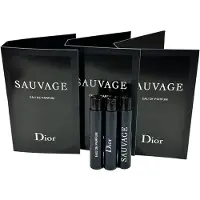 Dior Christian SAUVAGE MEN -n yteparfyymi EDP -pullo 1 ml /0,03 oz - 3 kpl - 3 kpl:n setti