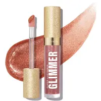 Revlon Super Lustrous Glimmer Gloss Non-Sticky -huulikiilto, kiilt v viimeistely, kasvipohjainen glitter, 005 Glazed Almond, 0,13 fl oz