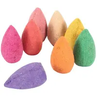 Typecat 400pcs Reflux Incense Cones Aromatherapy Lavender Rose Jasmine