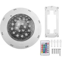 Typecat 7 väriä 24V 18W LED RGB vedenalainen uima-allas kirkas valo / kaukosäädin
