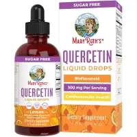 MaryRuth Organics Quercetin nestemäiset tipat, sitruuna - 120 ml